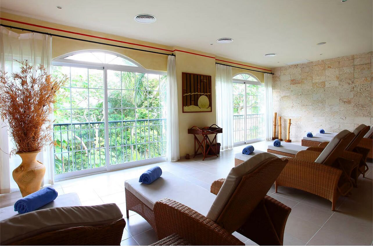 Área de espera de Serene Spa Samaná