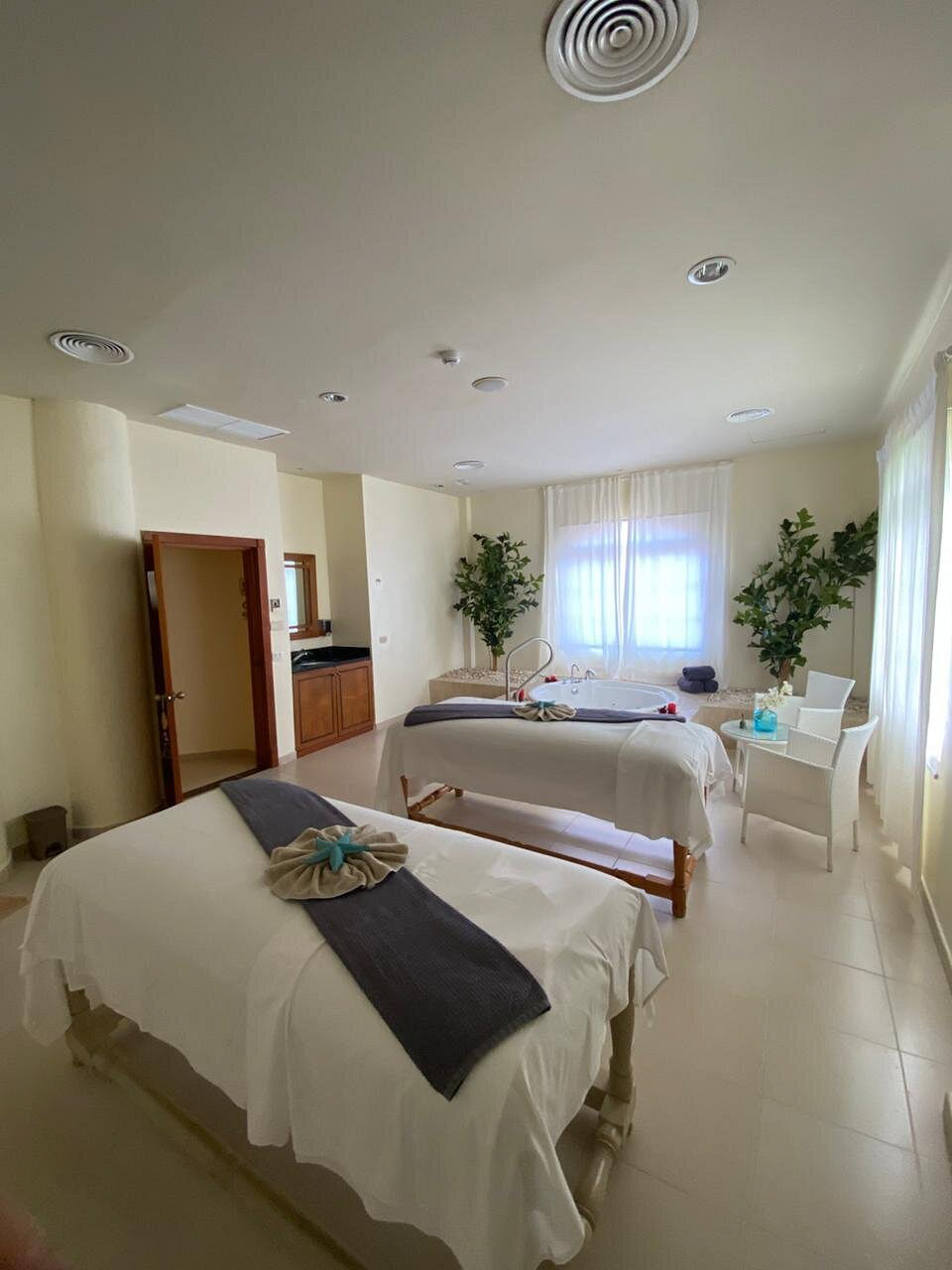 Sala de masajes en Serene Spa Samaná