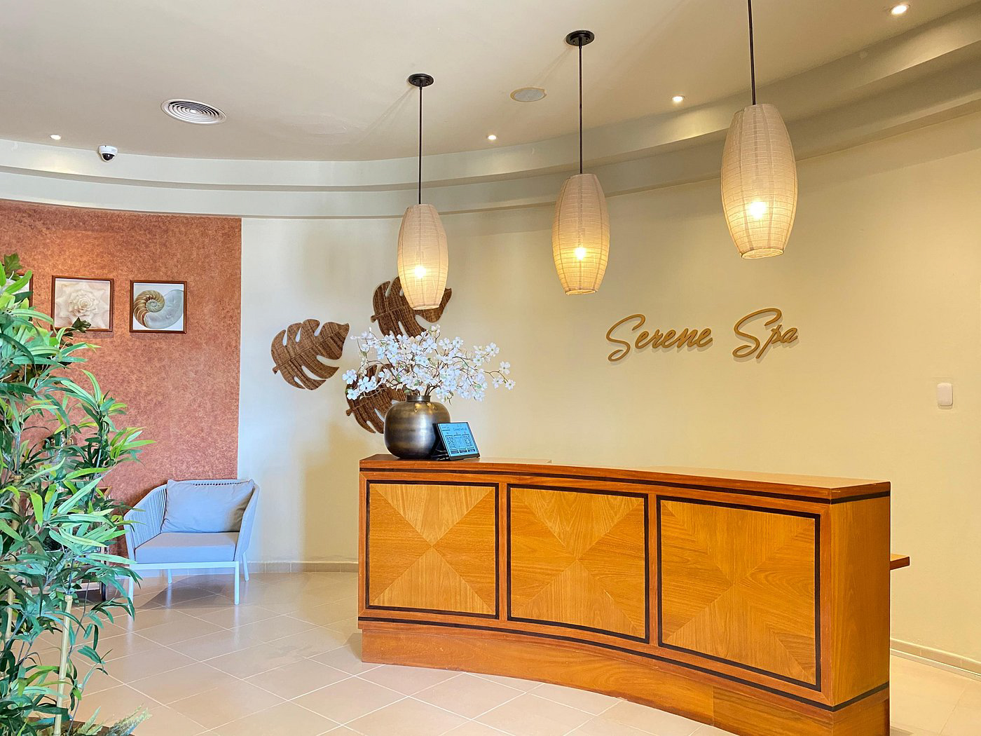 Recepción de Serene Spa Samaná