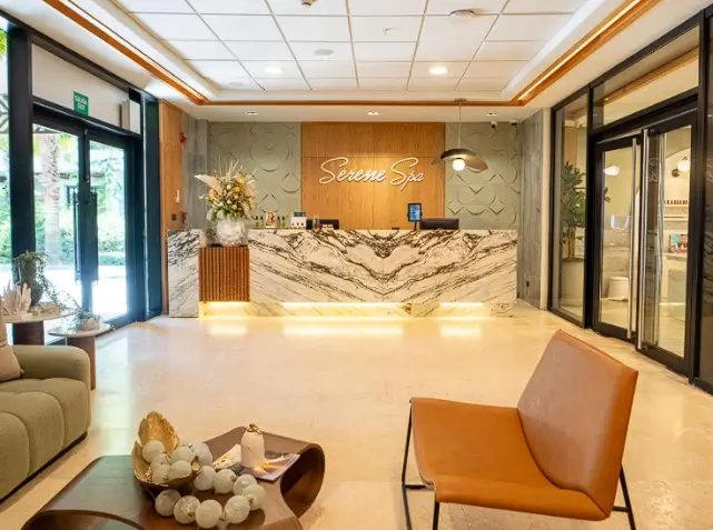 Recepción de Serene Spa Samaná